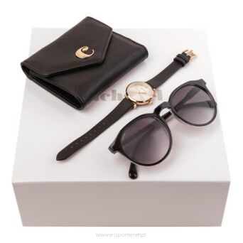 Zestaw upominkowy Cacharel portfel, zegarek i okulary przeciwsłoneczne - CEL219A + CGS218A + CMN220A