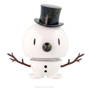 Figurka Hoptimist Snowman M biało-niebieski 26186