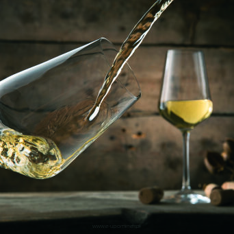 Prezentowy zestaw 2 kieliszków do białego wina Vanilla Season 250 ml